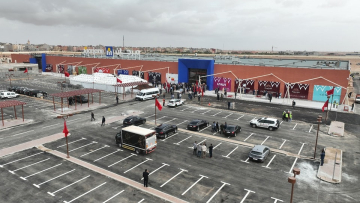 افتتاح المركز التجاري مرجان العيون (الجمعة 1 مارس 2024)