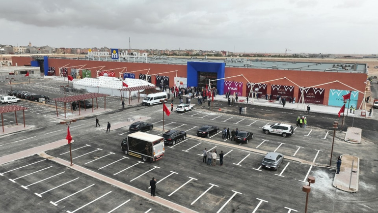 افتتاح المركز التجاري مرجان العيون (الجمعة 1 مارس 2024)