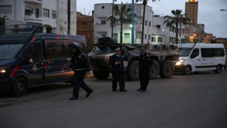 Covid-19: Entrée en vigueur de l'Etat d’urgence sanitaire et la restriction de la circulation au Maroc jusqu'à nouvel ordre pour préserver la santé et la sécurité de la société marocaine. 20032020 - Casablanca.