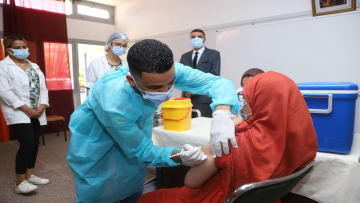 Marrakech : Démarrage de la campagne de vaccination anti-Covid-19 des élèves de 12-17 ans
