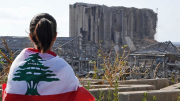صورة تعبيرية لانفجار مرفأ بيروت 